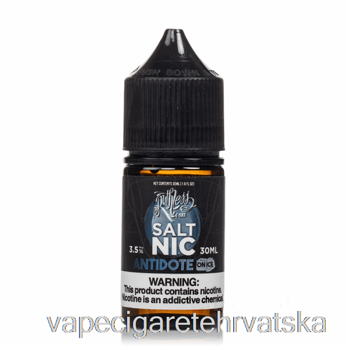 Vape Hrvatska Protuotrov Na Ledu - Nemilosrdna Sol - 30ml 35mg